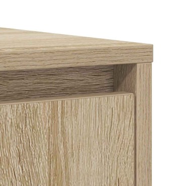 vidaXL Ντουλάπι Sonoma δρυς 85x34x76cm Επεξεργασμένο Ξύλο 1 τεμ.