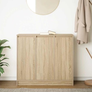vidaXL Ντουλάπι Sonoma δρυς 85x34x76cm Επεξεργασμένο Ξύλο 1 τεμ.