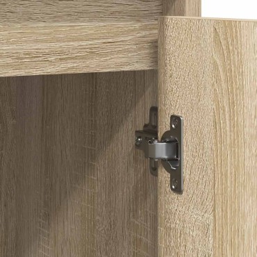 vidaXL Ντουλάπι Sonoma δρυς 85x34x76cm Επεξεργασμένο Ξύλο 1 τεμ.