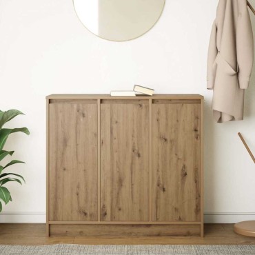 vidaXL Ντουλάπι τεχνίτης Δρυς 85x34x76cm από Επεξεργασμένο Ξύλο 1 τεμ.