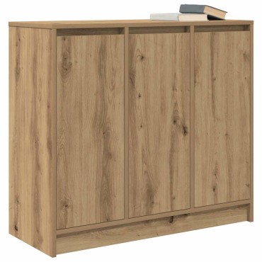 vidaXL Ντουλάπι τεχνίτης Δρυς 85x34x76cm από Επεξεργασμένο Ξύλο 1 τεμ.