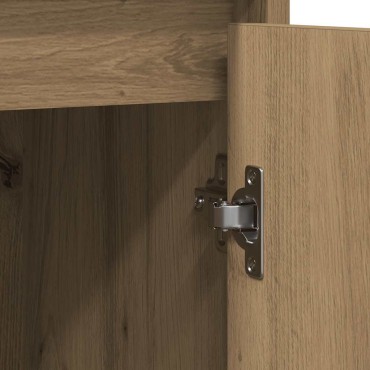 vidaXL Ντουλάπι τεχνίτης Δρυς 85x34x76cm από Επεξεργασμένο Ξύλο 1 τεμ.
