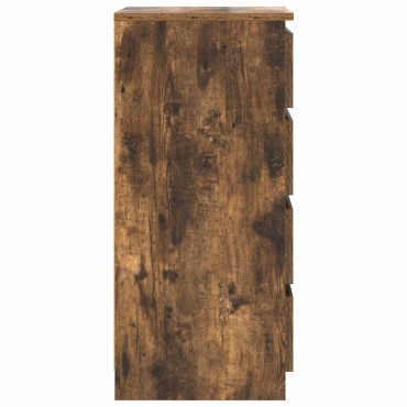 vidaXL Ντουλάπι Καπνιστή δρυς 37,5x35x76cm Κατασκευασμένο ξύλο 1 τεμ.
