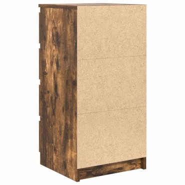 vidaXL Ντουλάπι Καπνιστή δρυς 37,5x35x76cm Κατασκευασμένο ξύλο 1 τεμ.