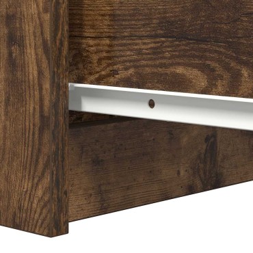 vidaXL Ντουλάπι Καπνιστή δρυς 37,5x35x76cm Κατασκευασμένο ξύλο 1 τεμ.