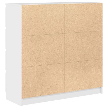 vidaXL Ντουλάπι Λευκό 100x35x99cm Επεξεργασμένο Ξύλο 1 τεμ.