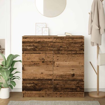 vidaXL Ντουλάπι Παλιό Ξύλο 100x35x99cm από Επεξεργασμένο Ξύλο 1 τεμ.