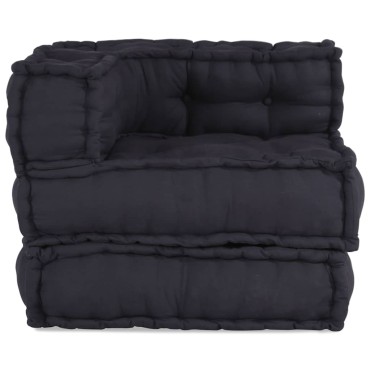 vidaXL Modular Pouffe Anthracite 70x70x54 ύφασμα 70x70x54 cm