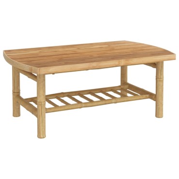 vidaXL Τραπεζάκι Κήπου 90x55x37cm από Μπαμπού