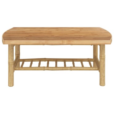 vidaXL Τραπεζάκι Κήπου 90x55x37cm από Μπαμπού