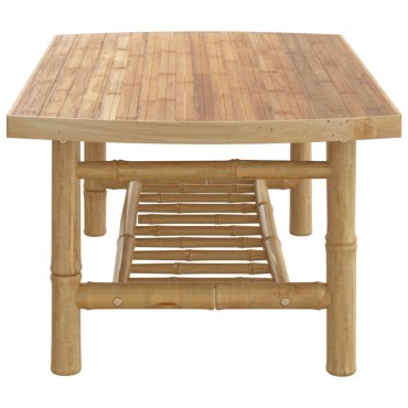 vidaXL Τραπεζάκι Κήπου 90x55x37cm από Μπαμπού
