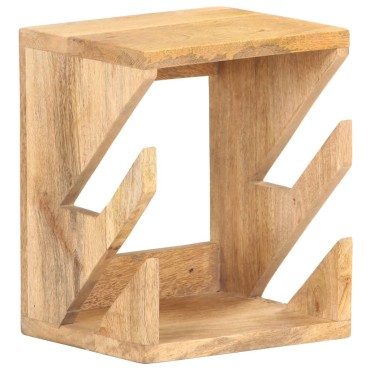 vidaXL Βάση για Skateboard Επιτοίχια 25x20x30 εκ. Μασίφ Ξύλο Μάνγκο