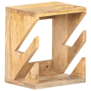 vidaXL Βάση για Skateboard Επιτοίχια 25x20x30 εκ. Μασίφ Ξύλο Μάνγκο