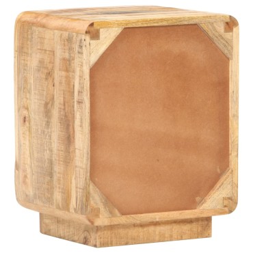 vidaXL Κομοδίνο 40x30x50cm από Ακατέργαστο Ξύλο Μάνγκο 1 τεμ.