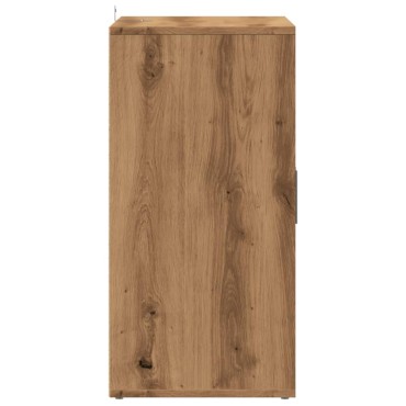 vidaXL Παπουτσοθήκη Τεχνίτης Δρυς 60x35x70cm από Επεξεργασμένο Ξύλο