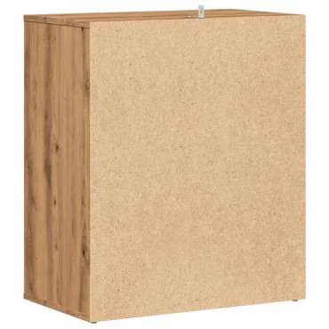 vidaXL Παπουτσοθήκη Τεχνίτης Δρυς 60x35x70cm από Επεξεργασμένο Ξύλο
