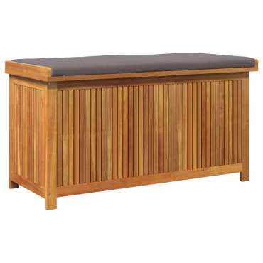 vidaXL Κουτί Μαξιλαριών Εξ. Χώρου 113x50x60,5cm Μασίφ Ξύλο Ελάτης