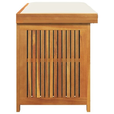 vidaXL Κουτί Μαξιλαριών Εξ. Χώρου 113x50x60,5cm Μασίφ Ξύλο Ακακίας