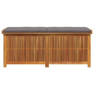 vidaXL Κουτί Μαξιλαριών Εξ. Χώρου 150x50x60,5cm Μασίφ Ξύλο Ελάτης