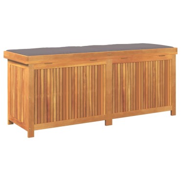 vidaXL Κουτί Μαξιλαριών Εξ. Χώρου 150x50x60,5cm Μασίφ Ξύλο Ελάτης