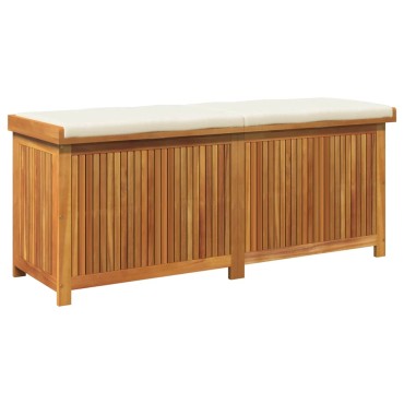vidaXL Κουτί Μαξιλαριών Εξ. Χώρου 150x50x60,5cm Μασίφ Ξύλο Ελάτης
