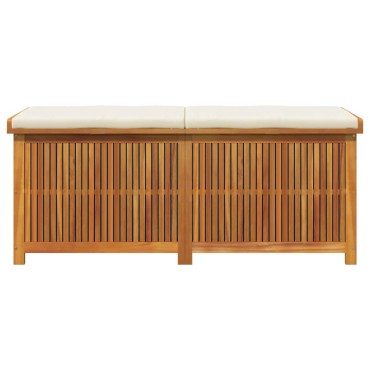 vidaXL Κουτί Μαξιλαριών Εξ. Χώρου 150x50x60,5cm Μασίφ Ξύλο Ελάτης