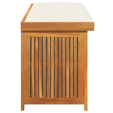 vidaXL Κουτί Μαξιλαριών Εξ. Χώρου 150x50x60,5cm Μασίφ Ξύλο Ελάτης