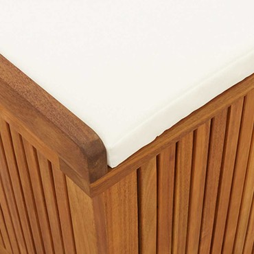 vidaXL Κουτί Μαξιλαριών Εξ. Χώρου 150x50x60,5cm Μασίφ Ξύλο Ελάτης