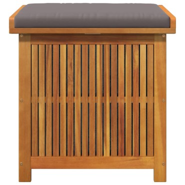 vidaXL Κουτί Μαξιλαριών Εξ. Χώρου 60x50x61cm Μασίφ Ξύλο Ακακίας