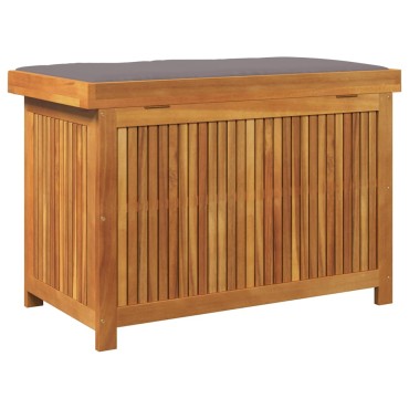 vidaXL Κουτί Μαξιλαριών Εξ. Χώρου 90x50x60,5cm Μασίφ Ξύλο Ακακίας