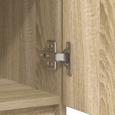 vidaXL Συρταριέρα με Συρτάρια Sonoma Δρυς 71x35x84cm από Επεξ. Ξύλο 1 τεμ.