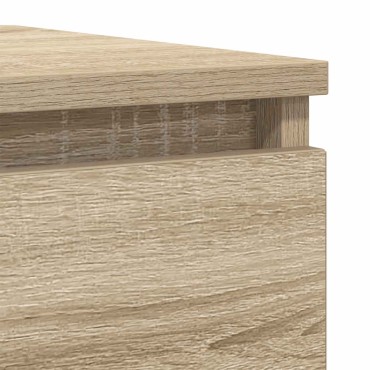 vidaXL Ντουλάπι Sonoma Δρυς 37,5x35x99cm από Επεξεργασμένο Ξύλο 1 τεμ.