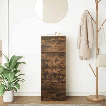 vidaXL Ντουλάπι Καπνιστή Δρυς 37,5x35x99cm Επεξεργασμένο Ξύλο 1 τεμ.