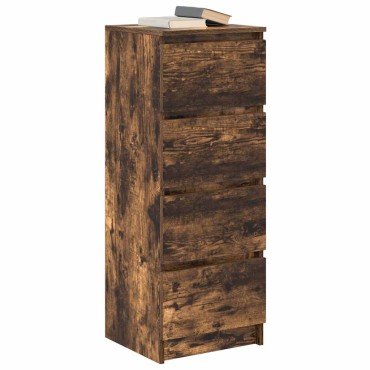 vidaXL Ντουλάπι Καπνιστή Δρυς 37,5x35x99cm Επεξεργασμένο Ξύλο 1 τεμ.