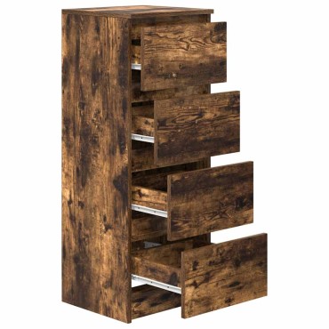 vidaXL Ντουλάπι Καπνιστή Δρυς 37,5x35x99cm Επεξεργασμένο Ξύλο 1 τεμ.