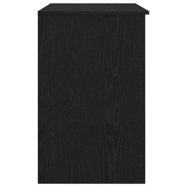 vidaXL Γραφείο Μαύρο Δρυς 86x49x76cm από Επεξεργασμένο Ξύλο 1 τεμ.