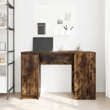 vidaXL Γραφείο Καπνιστή Δρυς 120x42x76cm από Επεξεργασμένο Ξύλο 1 τεμ.