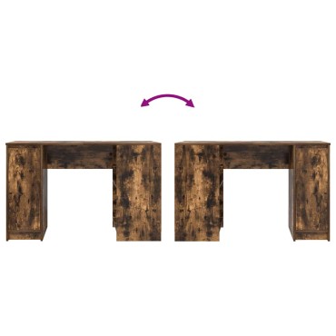 vidaXL Γραφείο Καπνιστή Δρυς 120x42x76cm από Επεξεργασμένο Ξύλο 1 τεμ.