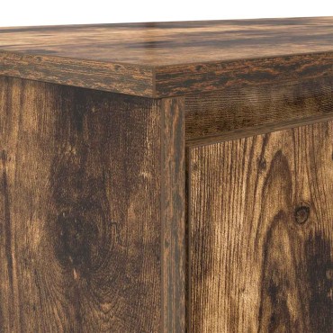 vidaXL Γραφείο Καπνιστή Δρυς 120x42x76cm από Επεξεργασμένο Ξύλο 1 τεμ.