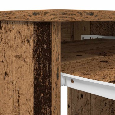vidaXL Γραφείο Παλιό ξύλο 86x49x76cm από Επεξεργασμένο Ξύλο 1 τεμ.