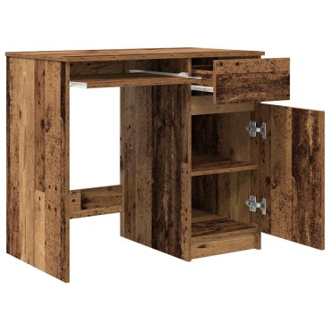 vidaXL Γραφείο Παλιό ξύλο 86x49x76cm από Επεξεργασμένο Ξύλο 1 τεμ.
