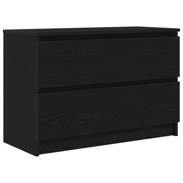 vidaXL ντουλάπι τηλεόρασης Μαύρο 80x35x54cm Κατασκευασμένο ξύλο