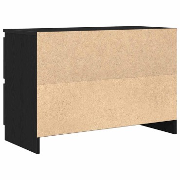 vidaXL ντουλάπι τηλεόρασης Μαύρο 80x35x54cm Κατασκευασμένο ξύλο