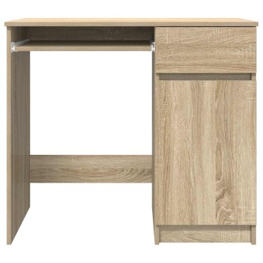 vidaXL Γραφείο Sonoma Δρυς 86x49x76cm από Επεξεργασμένο Ξύλο 1 τεμ.