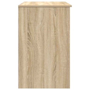 vidaXL Γραφείο Sonoma Δρυς 86x49x76cm από Επεξεργασμένο Ξύλο 1 τεμ.