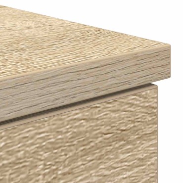 vidaXL Γραφείο Sonoma Δρυς 86x49x76cm από Επεξεργασμένο Ξύλο 1 τεμ.