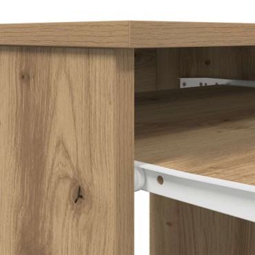 vidaXL Γραφείο Αρτισιανή Δρυς 86x49x76cm από Επεξεργασμένο Ξύλο 1 τεμ.