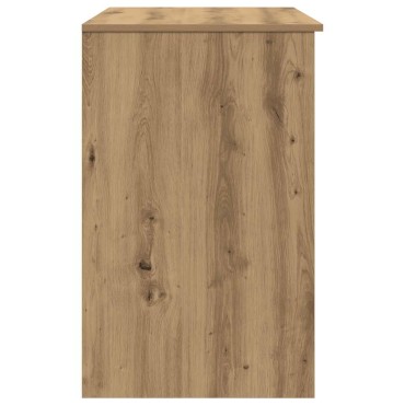 vidaXL Γραφείο Αρτισιανή Δρυς 86x49x76cm από Επεξεργασμένο Ξύλο 1 τεμ.