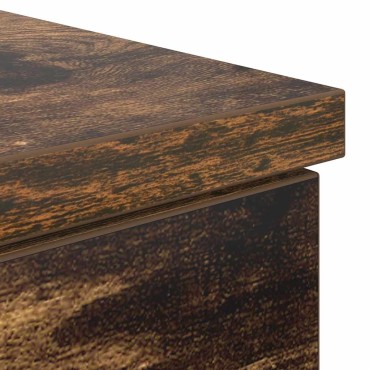 vidaXL Γραφείο Καπνιστή Δρυς 86x49x76cm από Επεξεργασμένο Ξύλο 1 τεμ.