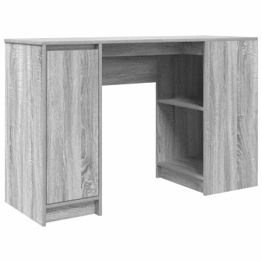 vidaXL Γραφείο Γκρι Sonoma 120x42x76cm από Επεξεργασμένο Ξύλο 1 τεμ.